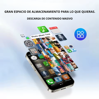 Mini Smartphone 3G con Pantalla de 3.0", 2GB RAM, 16GB ROM y Reconocimiento Facial